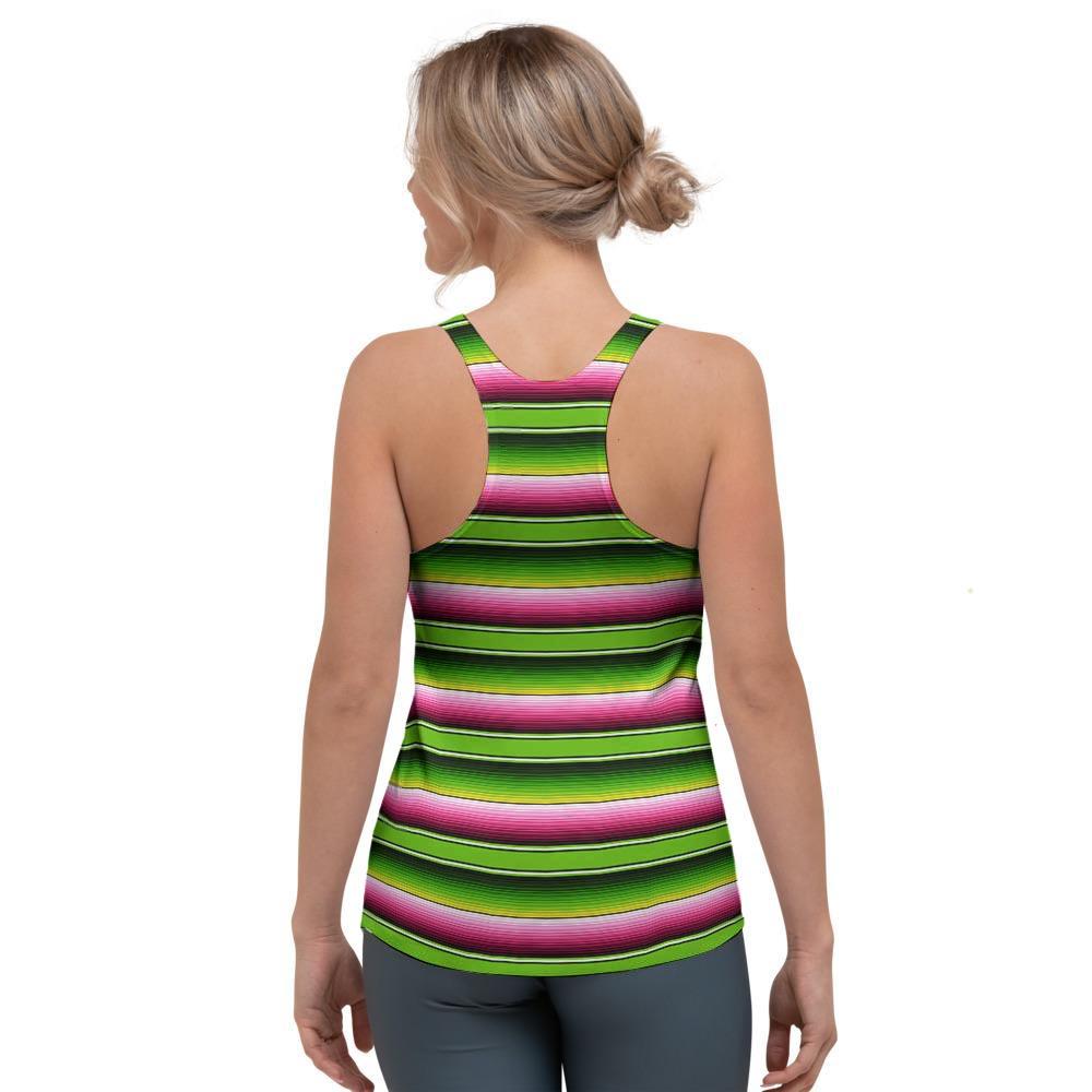 Green Mexican Baja Women's Racerback Tank Top-grizzshop