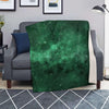 Green Nebula Galaxy Blanket-grizzshop