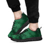 Green Nebula Galaxy Men's Sneakers-grizzshop