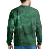 Green Nebula Galaxy Men's Sweatshirt-grizzshop