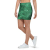 Green Nebula Galaxy Mini Skirt-grizzshop