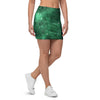 Green Nebula Galaxy Mini Skirt-grizzshop