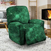 Green Nebula Galaxy Recliner Cover-grizzshop