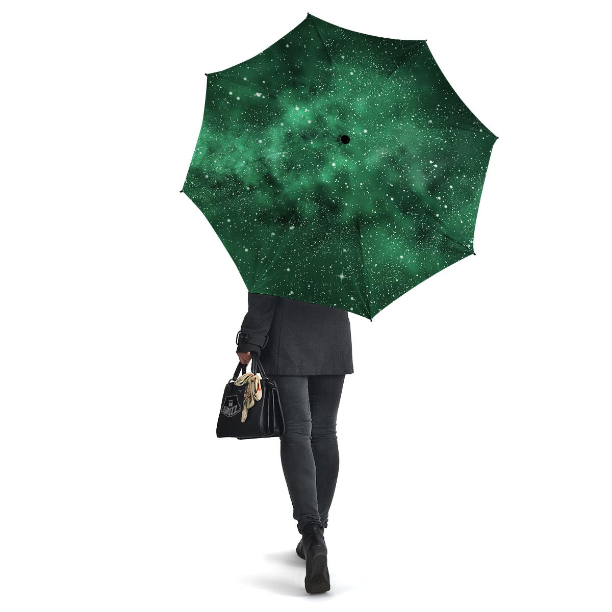 Green Nebula Galaxy Umbrella-grizzshop