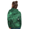 Green Nebula Galaxy Women's Hoodie-grizzshop