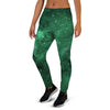 Green Nebula Galaxy Women's Joggers-grizzshop