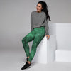 Green Nebula Galaxy Women's Joggers-grizzshop