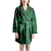 Green Nebula Galaxy Women's Robe-grizzshop