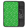 Green Paisley Bandana Print Car Center Console Cover-grizzshop