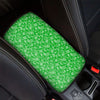 Green Paisley Bandana Print Car Center Console Cover-grizzshop