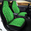 Green Paisley Bandana Print Car Seat Covers-grizzshop