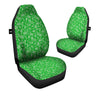 Green Paisley Bandana Print Car Seat Covers-grizzshop