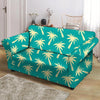 Green Palm Tree Hawaiin Print Loveseat Cover-grizzshop