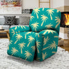 Green Palm Tree Hawaiin Print Recliner Cover-grizzshop