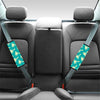 Green Palm Tree Hawaiin Print Seat Belt Cover-grizzshop