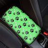 Green Paw Car Console Cover-grizzshop