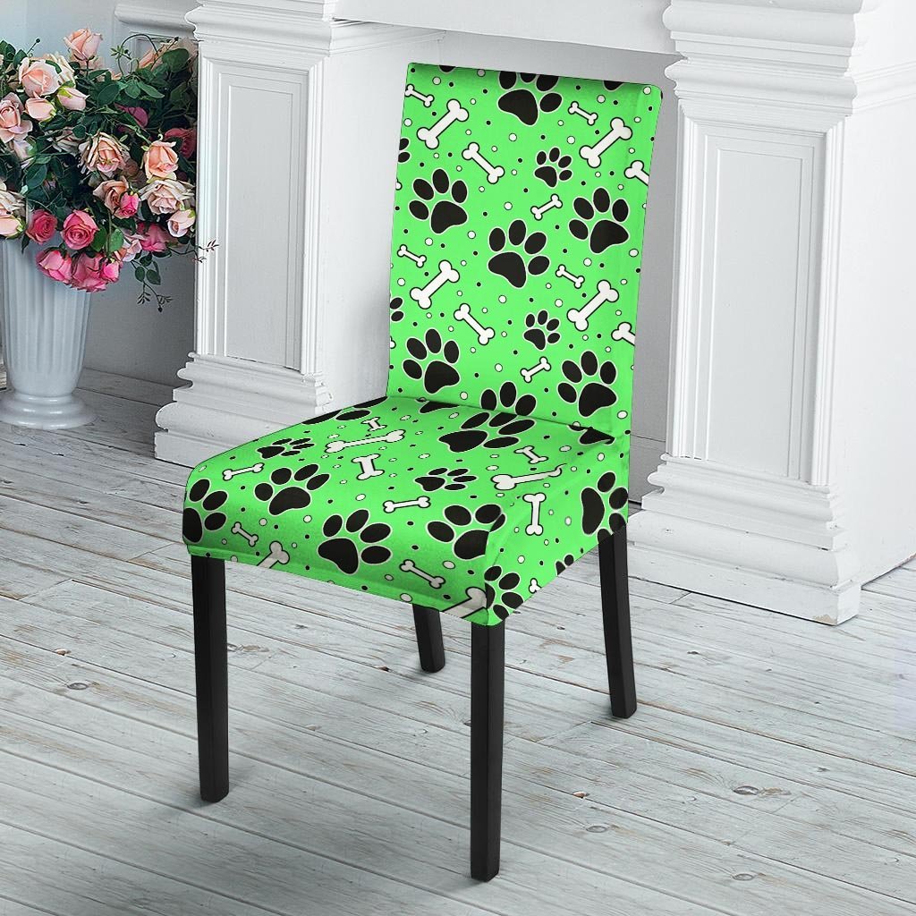 Green Paw Chair Cover-grizzshop