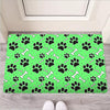 Green Paw Door Mat-grizzshop