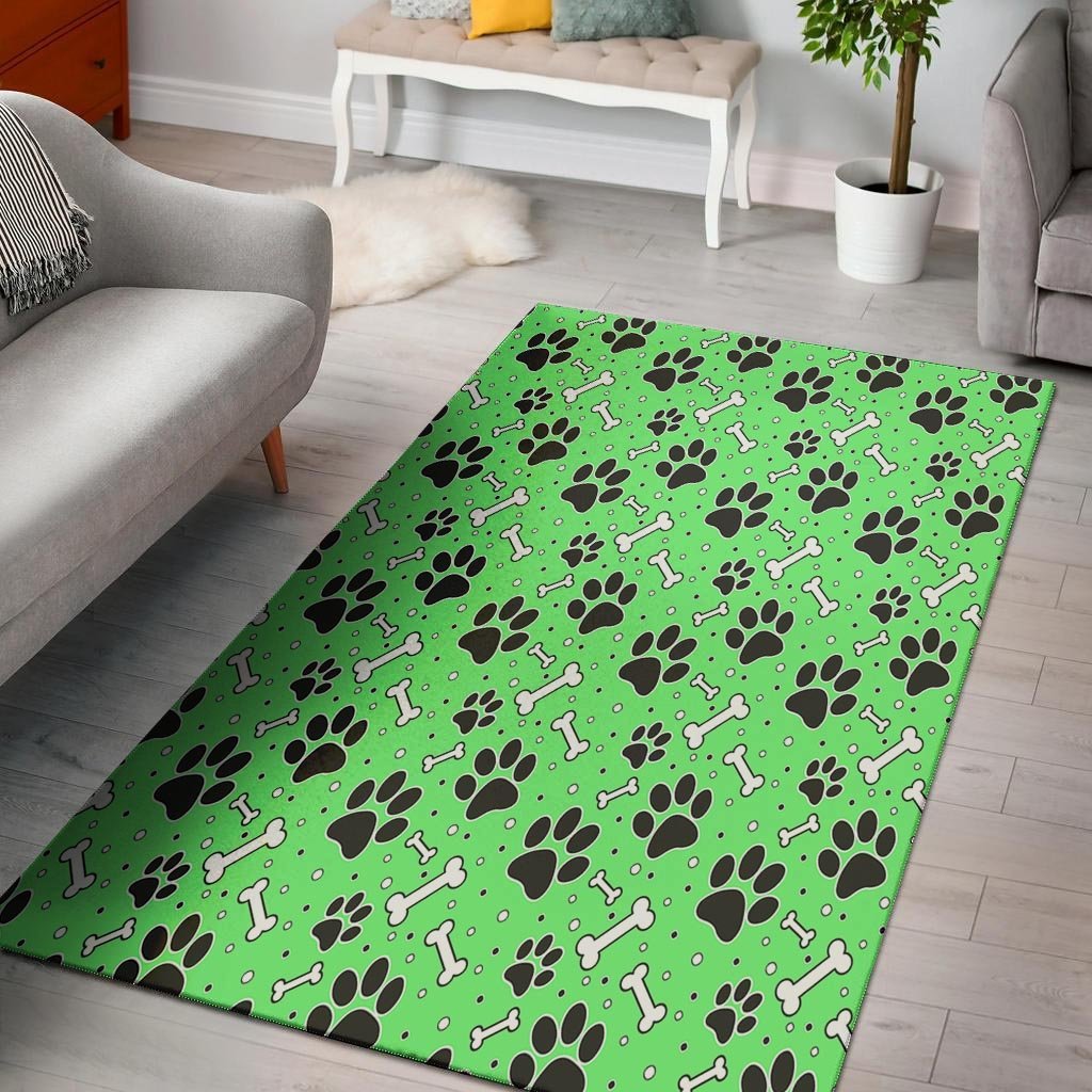 Green Paw Floor Mat-grizzshop