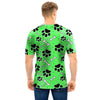 Green Paw Men T Shirt-grizzshop