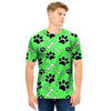 Green Paw Men T Shirt-grizzshop