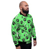 Green Paw Men's Bomber Jacket-grizzshop