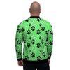 Green Paw Men's Bomber Jacket-grizzshop