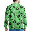 Green Paw Men's Sweatshirt-grizzshop