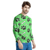 Green Paw Men's Sweatshirt-grizzshop