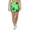 Green Paw Mini Skirt-grizzshop