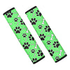 Green Paw Seat Belt Cover-grizzshop