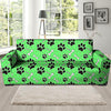 Green Paw Sofa Cover-grizzshop