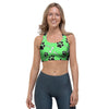 Green Paw Sports Bra-grizzshop