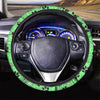 Green Paw Steering Wheel Cover-grizzshop