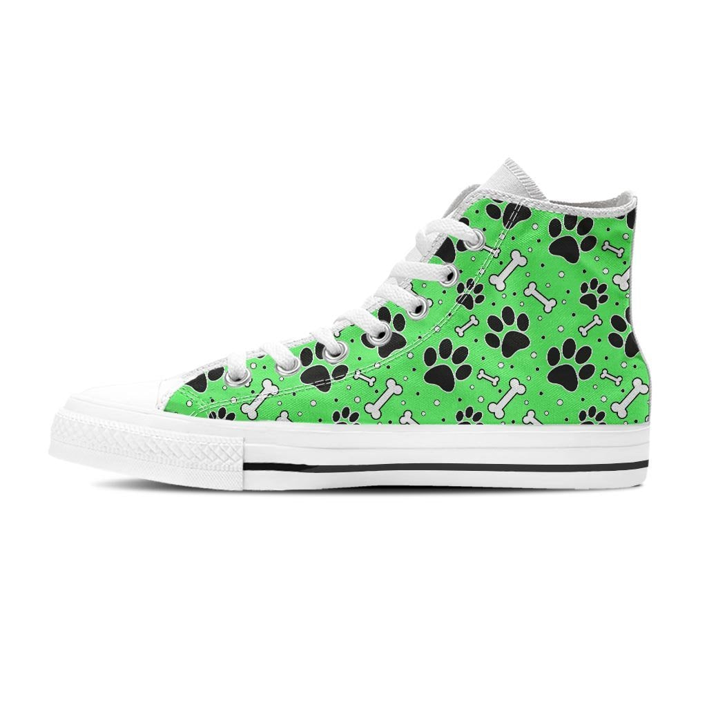 Green Paw Women's High Top Shoes-grizzshop