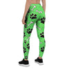 Green Paw Women's Leggings-grizzshop