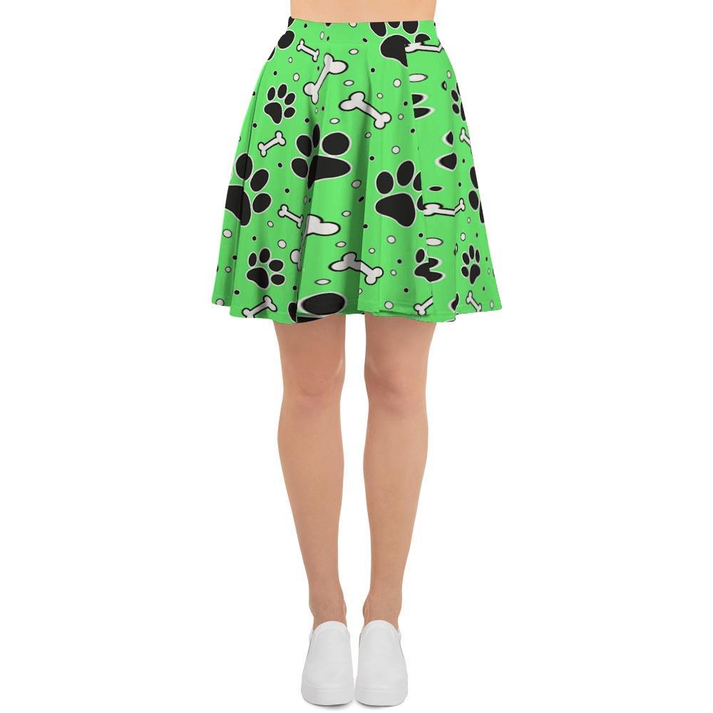 Green Paw Women's Skirt-grizzshop