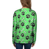 Green Paw Women's Sweatshirt-grizzshop