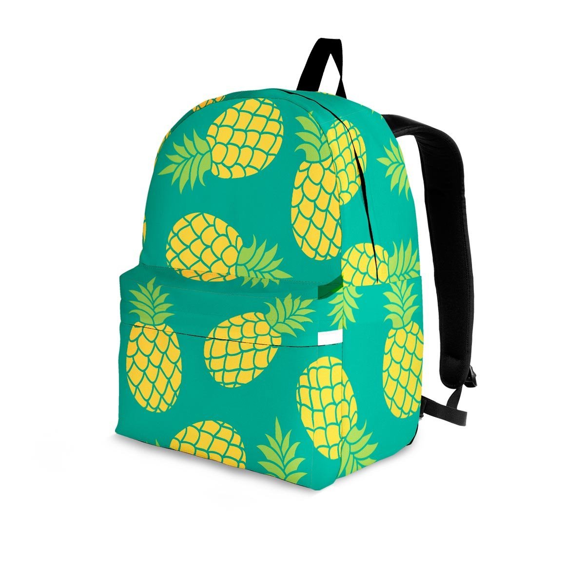 Green Pineapple Print Backpack-grizzshop