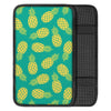 Green Pineapple Print Car Console Cover-grizzshop