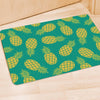 Green Pineapple Print Door Mat-grizzshop