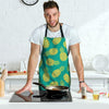 Green Pineapple Print Men's Apron-grizzshop