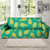 Green Pineapple Print Sofa Cover-grizzshop