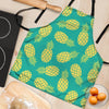 Green Pineapple Print Women's Apron-grizzshop