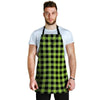 Green Plaid Men's Apron-grizzshop