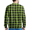 Green Plaid Men's Sweatshirt-grizzshop