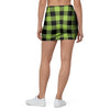 Green Plaid Mini Skirt-grizzshop