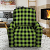 Green Plaid Recliner Cover-grizzshop