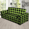 Green Plaid Sofa Cover-grizzshop