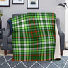 Green Plaid Tartan Blanket-grizzshop